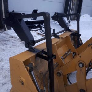 Вилы откидные для экскаватора погрузчика JCB, Terex, Caterpillar, New Holland, Komatsu, Volvo, Case
